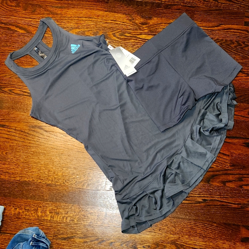 NWT Adidas Athletic Dress with Shorts size small